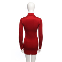 Anthony Vaccarello Jurk in Rood