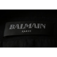 Balmain Veste/Manteau en Laine en Noir