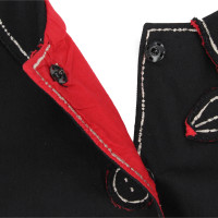 Moschino Cheap And Chic Jacke/Mantel aus Baumwolle in Schwarz