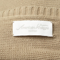 American Vintage Maglieria in Cotone in Beige