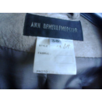 Ann Demeulemeester Suit Leather in Cream