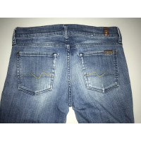 7 For All Mankind Jeans aus Jeansstoff in Blau
