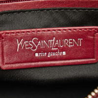 Yves Saint Laurent Shoulder bag Leather in Red