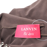 Lanvin Vestito in Marrone