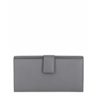 Alexander McQueen Clutch Bag Leather in Grey
