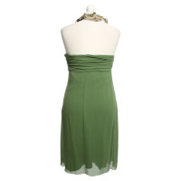 Temperley London Halter jurk in groen
