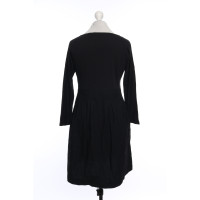 Cos Kleid aus Baumwolle in Schwarz