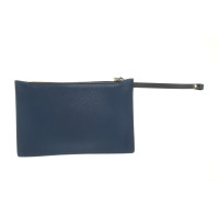 Burberry Täschchen/Portemonnaie aus Leder in Blau