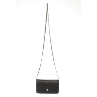 Chanel Wallet on Chain aus Leder in Schwarz