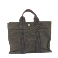 Hermès Fourre Tout Bag aus Wolle in Braun