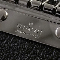 Gucci Accessoire aus Canvas in Schwarz