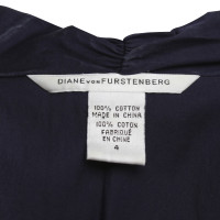 Diane Von Furstenberg Wrap dress in dark blue