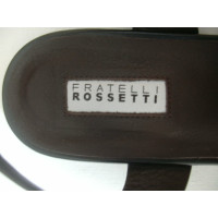 Fratelli Rossetti Sandalen aus Leder in Schwarz