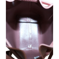 Mansur Gavriel Umhängetasche aus Leder in Rosa / Pink