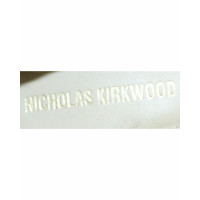 Nicholas Kirkwood Wedges aus Leder in Schwarz