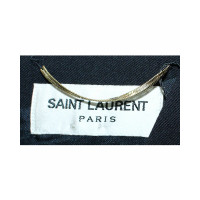 Saint Laurent Kleid aus Wolle in Schwarz