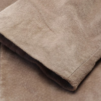 Drykorn Jacke/Mantel aus Leder in Braun