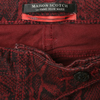 Maison Scotch Jeans met patronen 