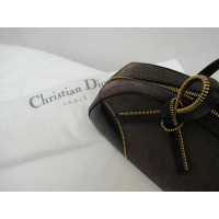 Christian Dior Handbag Leather in Brown