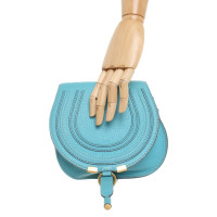 Chloé Marcie Small made of leather in turquoise