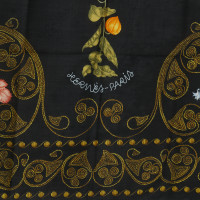 Hermès Schal/Tuch aus Kaschmir in Schwarz