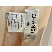 Chanel Rock aus Seide in Creme
