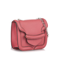 Alexander McQueen Shoulder bag Leather in Pink