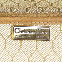 Christian Dior Shoulder bag Canvas in Beige