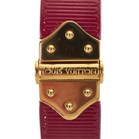 Louis Vuitton Armreif/Armband aus Leder in Rosa / Pink