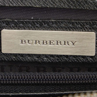 Burberry Clutch aus Leder in Schwarz