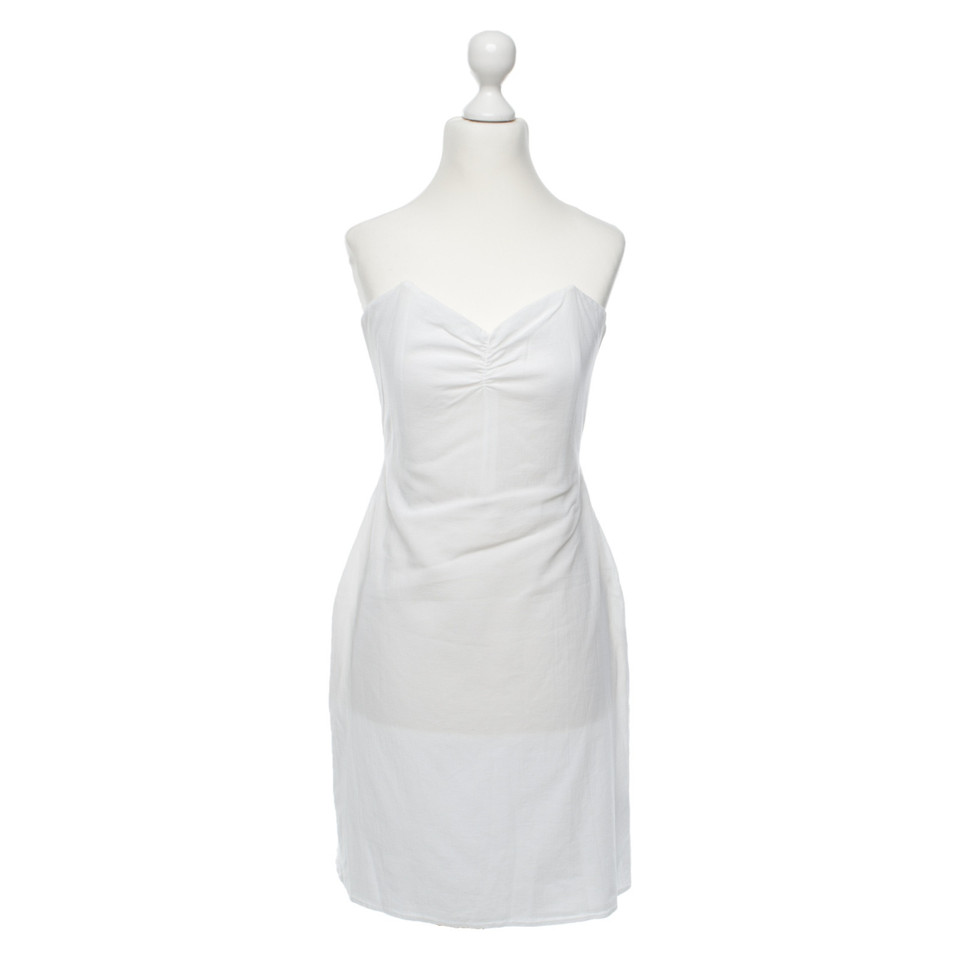 Filippa K Kleid aus Baumwolle in Weiß