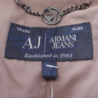 Armani Jeans Jacke/Mantel in Beige