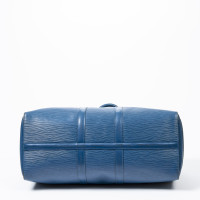Louis Vuitton Keepall 45 Bandouliere in Blauw