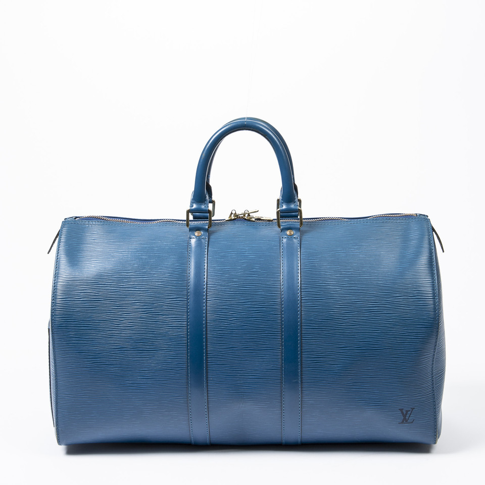 Louis Vuitton Keepall 45 Bandouliere en Bleu