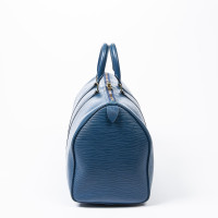 Louis Vuitton Keepall 45 Bandouliere in Blau