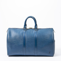 Louis Vuitton Keepall 45 Bandouliere in Blu