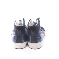 Philippe Model Sneakers aus Leder in Blau