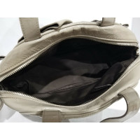 Saint Laurent Handtasche aus Lackleder in Grau