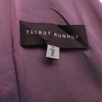 Talbot Runhof Goud-gekleurde cocktail jurk