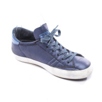 Philippe Model Chaussures de sport en Cuir en Bleu