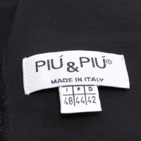 Piu & Piu Jas/Mantel in Zwart