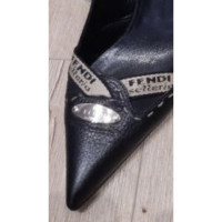 Fendi Pumps/Peeptoes Leer in Zwart