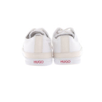 Hugo Boss Sneakers aus Canvas in Weiß