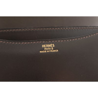 Hermès Constance Mini 18 Leather in Brown