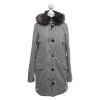 Blonde No8 Jacke/Mantel aus Baumwolle in Grau