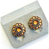 Christian Dior Boucle d'oreille en Orange