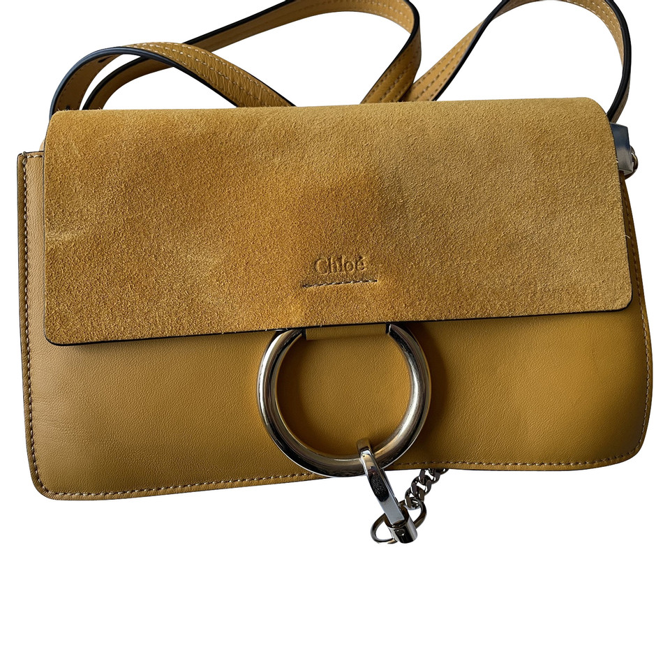 Chloé Handbag Leather in Yellow