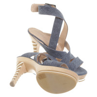 Marc Cain Sandals in blue
