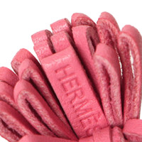 Hermès Accessoire aus Leder in Rosa / Pink