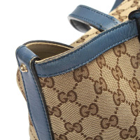 Gucci Tote Bag aus Canvas in Beige